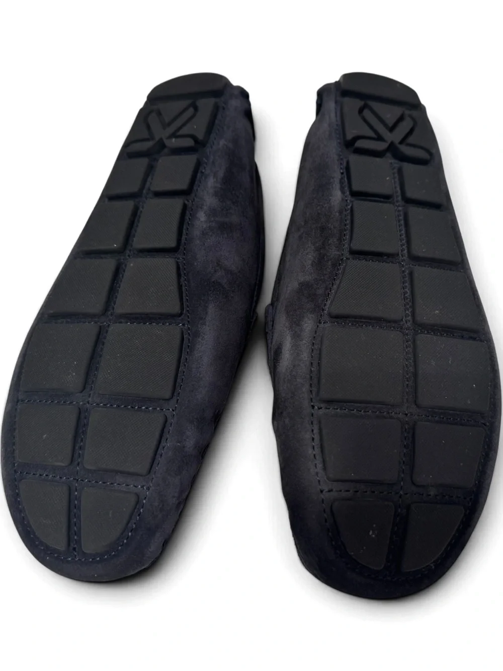 LLOYD Men’s Navy Blue Suede Penny Loafers Driving Shoes US10/EU 43